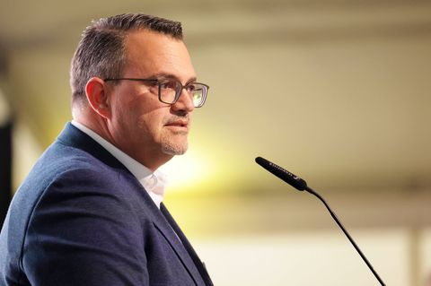 Oliver Burkhard leitet TKMS seit Mai 2022. (Archivbild) Foto: Frank Molter/dpa