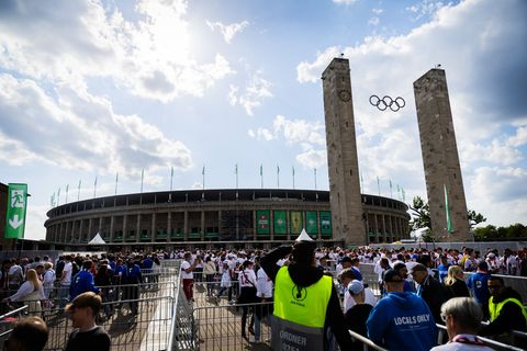 Das Endspiel findet seit 1985 in Berlin statt. (Archivbild) Foto: Christoph Soeder/dpa