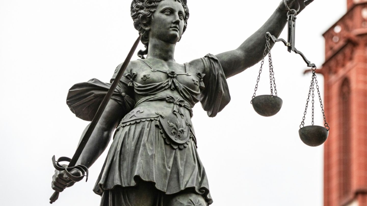 Justitiabrunnen in Frankfurt