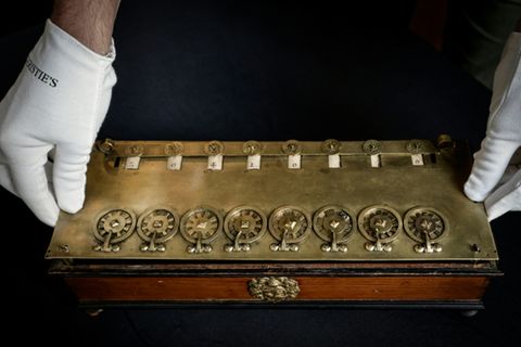 Rechenmaschine aus dem 17. Jahrhundert