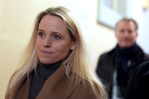 Astrid Have, die neue Frau von Stephan Hensel, sagte vor Gericht als Zeugin aus. Foto: Marcus Brandt/dpa