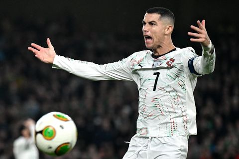 Cristiano Ronaldo gegen Irland
