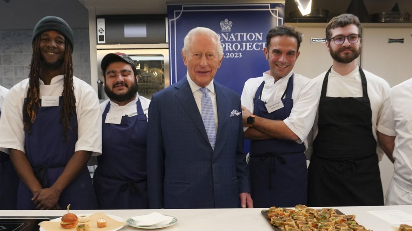 König Charles ist stolz auf sein Projekt gegen Lebensmittelverschwendung und Hunger.