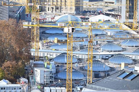 Die Bauarbeiten für Stuttgart 21 laufen seit 2010. (Archivbild) Foto: Bernd Weißbrod/dpa