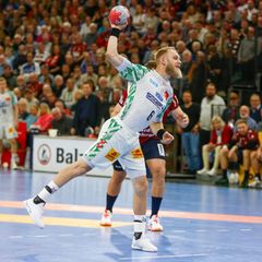 Matthias Musche traf im ersten Spiel von Beginn an nach seiner Verletzung gleich elf Mal. Foto: Michael Hundt/dpa