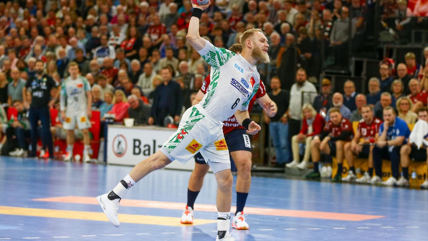 Matthias Musche traf im ersten Spiel von Beginn an nach seiner Verletzung gleich elf Mal. Foto: Michael Hundt/dpa