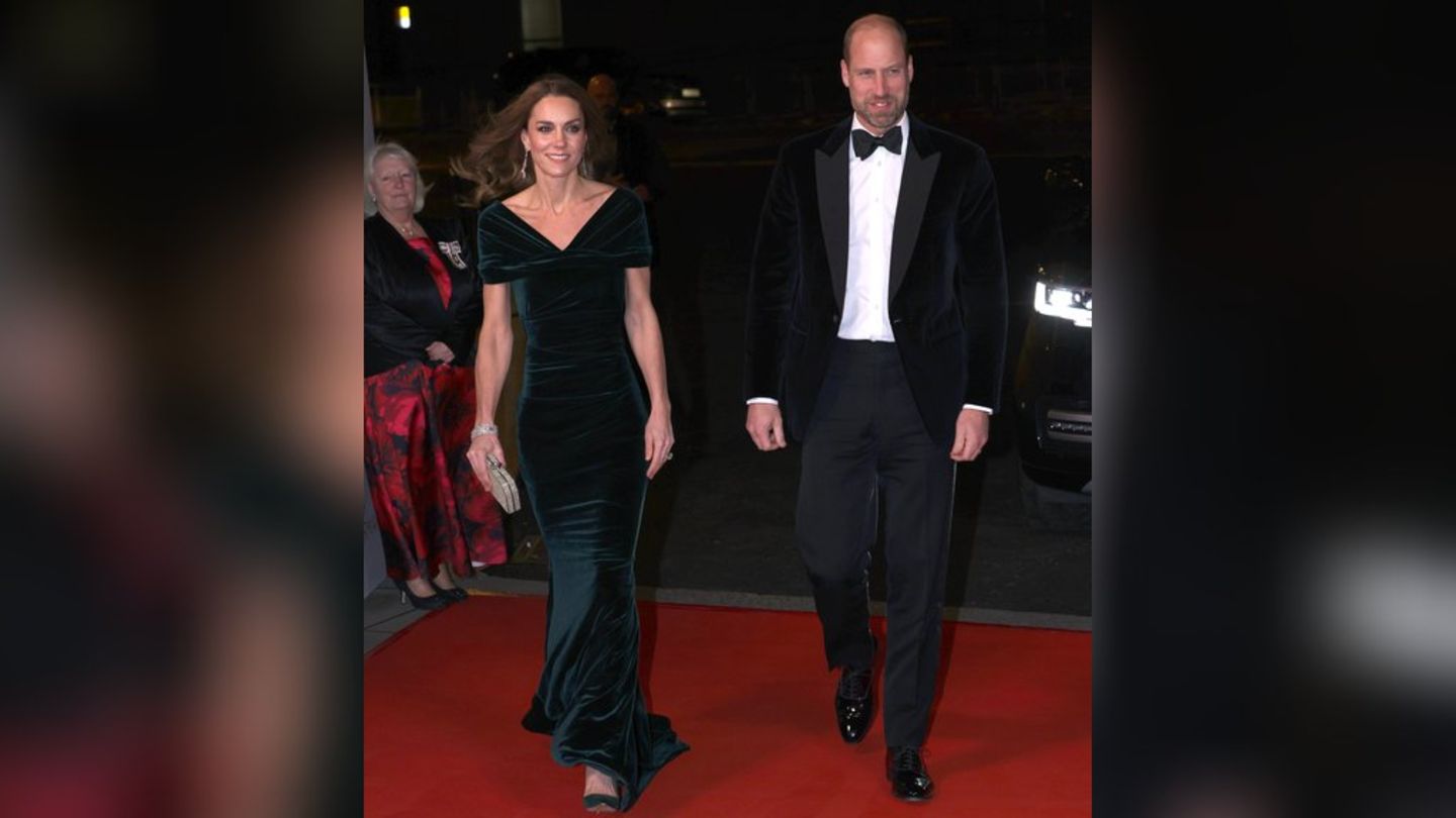 Prinzessin Kate und Prinz William zeigten sich wegen ihrer Erkrankung zwei Jahre nicht mehr auf dem roten Teppich.
