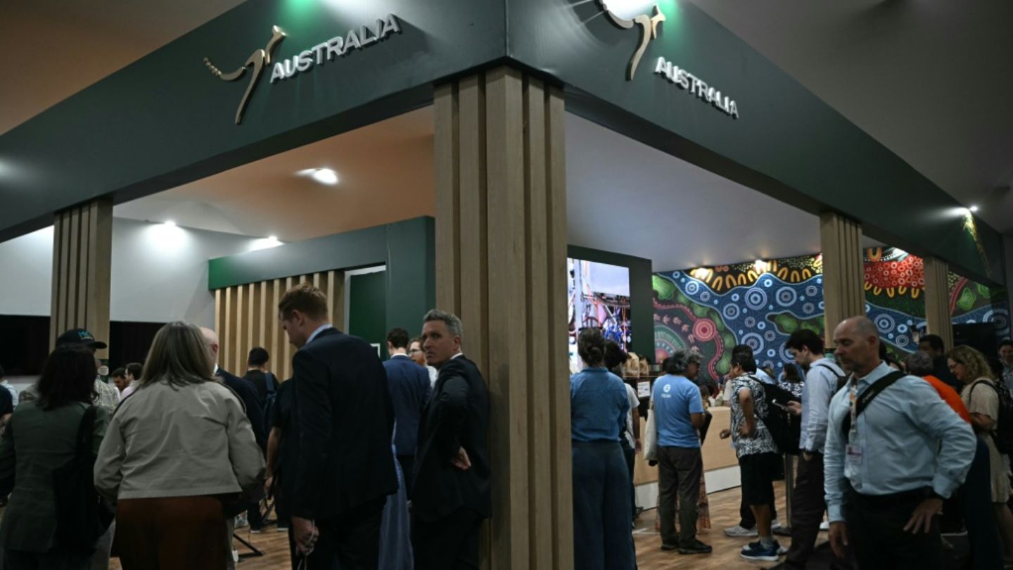 Australiens Stand bei der COP30 in Belém