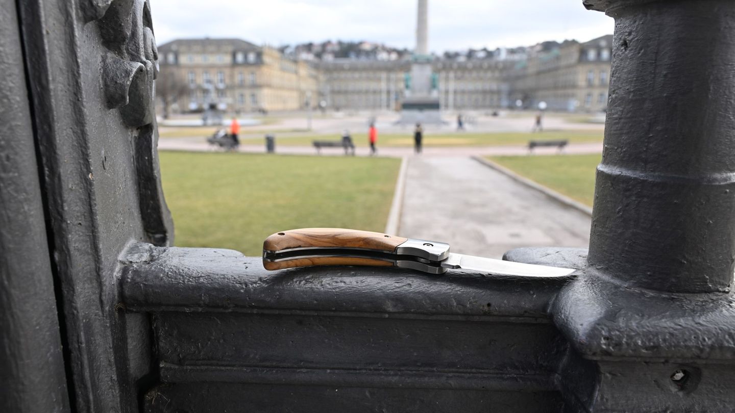 Auch in der Stuttgarter Innenstadt sind Messer nicht mehr erlaubt. Foto: Bernd Weißbrod/dpa