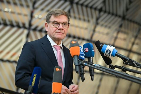 Bundesaußenminister Johann Wadephul in Brüssel