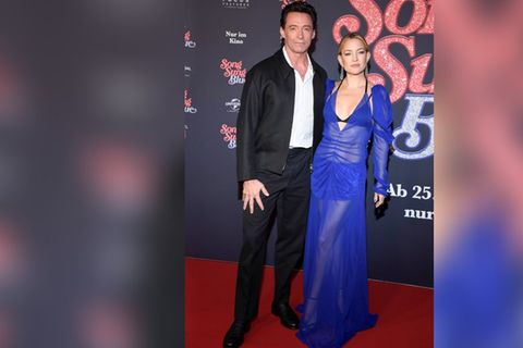 Hugh Jackman und Kate Hudson in Berlin.