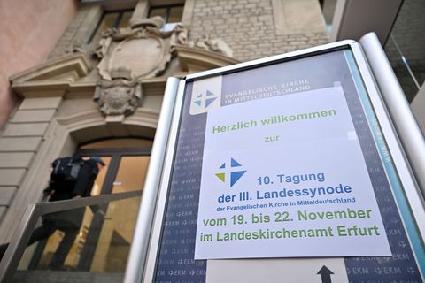Weniger Kirchensteuer und sinkende Mitgliederzahlen: Die EKM sieht sich vor großen Veränderungen. (Archivbild) Foto: Martin Schu