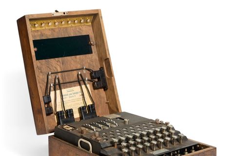 Zehn Monate lang konnten die Alliierten die Enigma-verschlüsselten Funksprüche deutscher U-Boote nicht lesen. (Handout) Foto: --