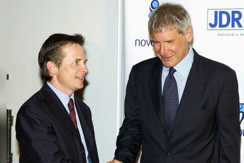 Michael J. Fox und Harrison Ford werden bald in der dritten Staffel von "Shrinking" zu sehen sein.