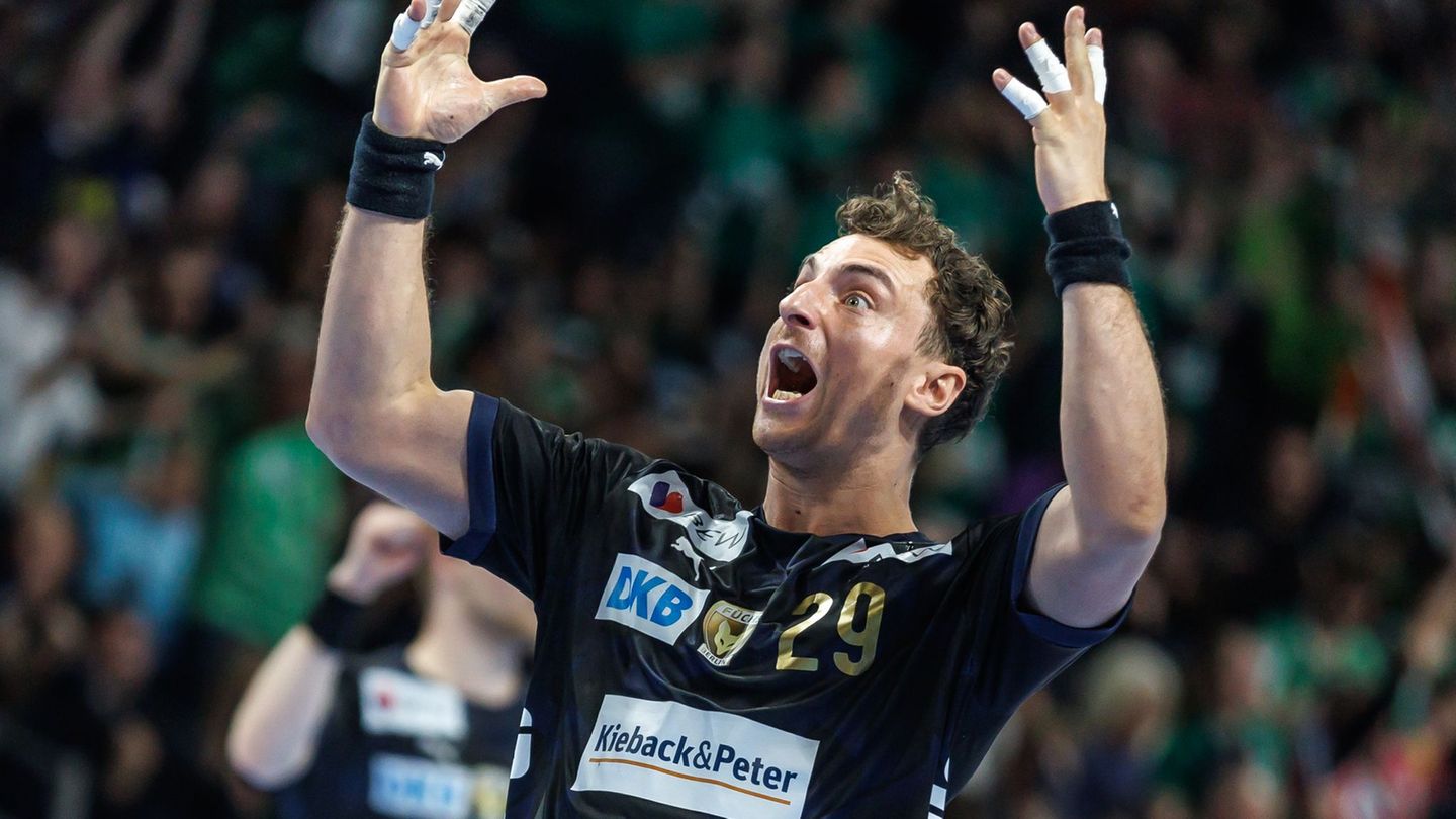 Lukas Herburger von den Füchsen Berlin hat einen neuen Verein gefunden. (Archivbild) Foto: Andreas Gora/dpa