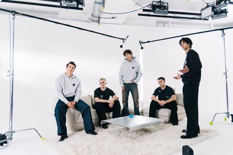 Die Elevator Boys beim Dreh von MindFAQ