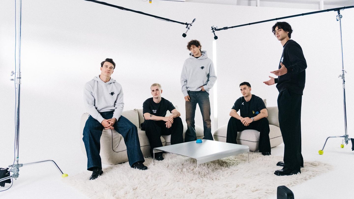 Die Elevator Boys beim Dreh von MindFAQ