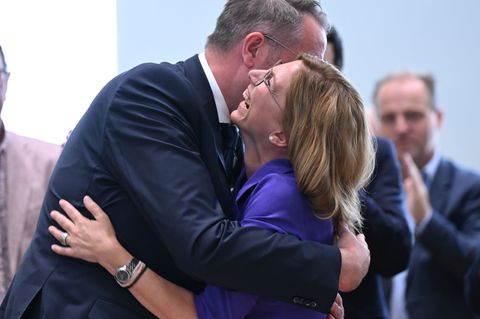 Ministerpräsident Alexander Schweitzer und Parteichefin Sabine Bätzing-Lichtenthäler kandidieren auf den ersten beiden Plätzen d