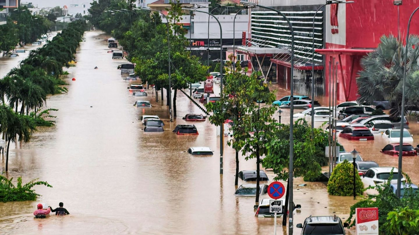 Hochwasser in Nha Trang