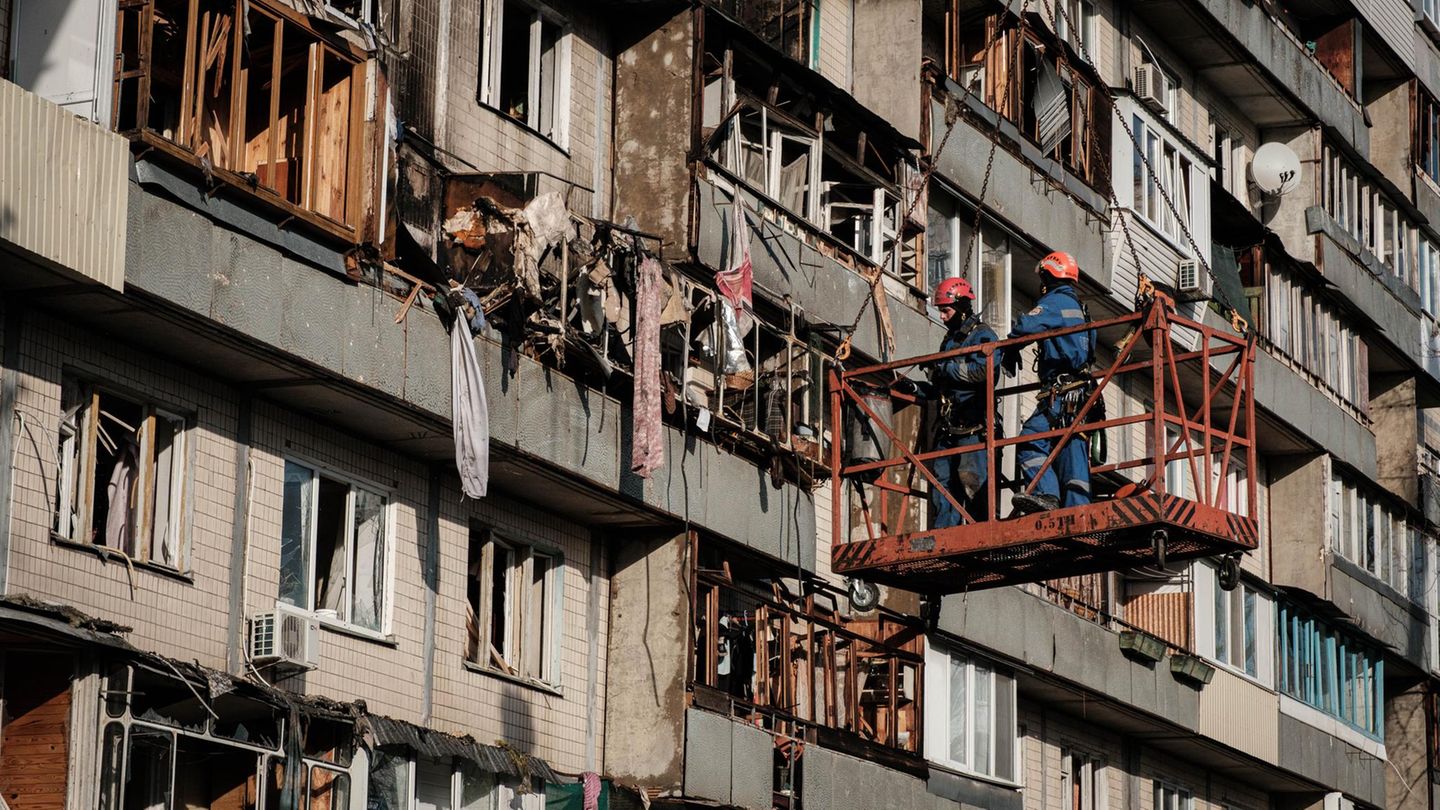 Wohnhaus der Tschernobyl-Witwe in der Ukraine