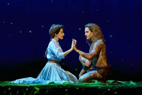 Das Musical "Tarzan" ist wieder in Hamburg zu sehen. Foto: Georg Wendt/dpa