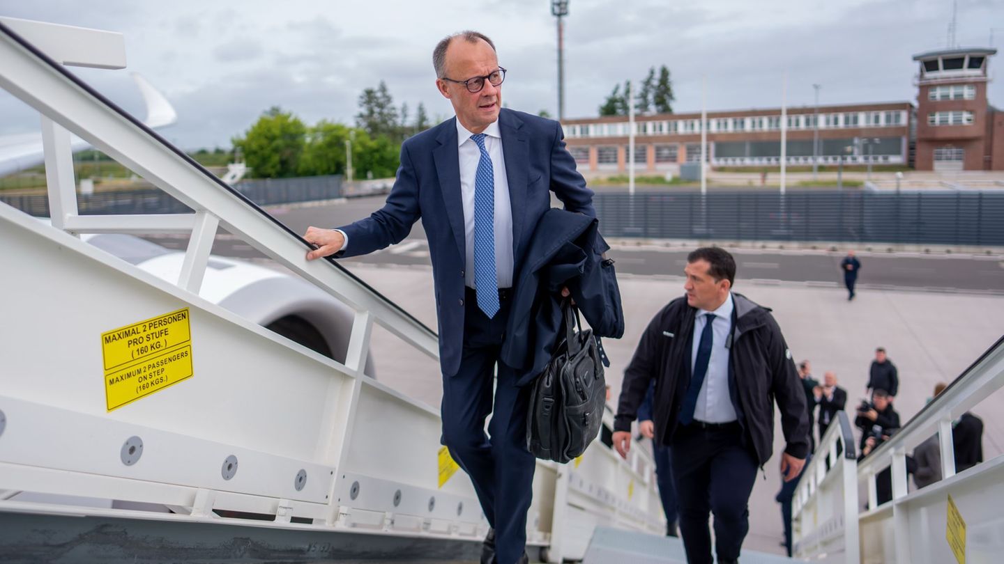 CDU-Chef Friedrich Merz steht vor seiner bislang längsten Auslandsreise als Bundeskanzler. (Archivbild) Foto: Michael Kappeler/d