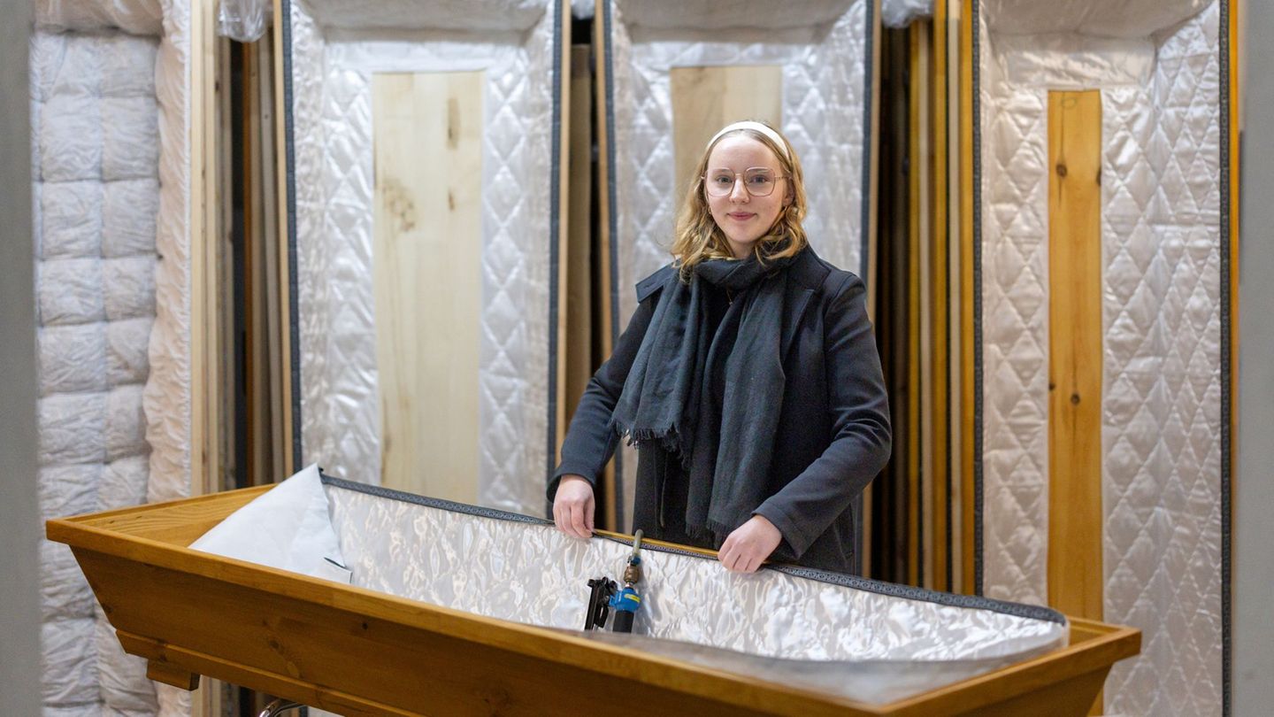 Gloria Seelbinder will nach eigener Aussage einen Beruf, in dem sie Menschen helfen könne. Foto: Michael Reichel/dpa