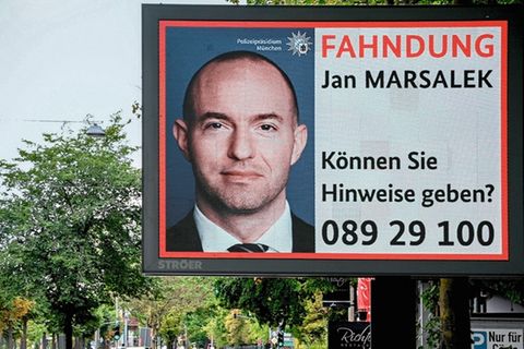 Fahndungsplakat für Jan Marsalek