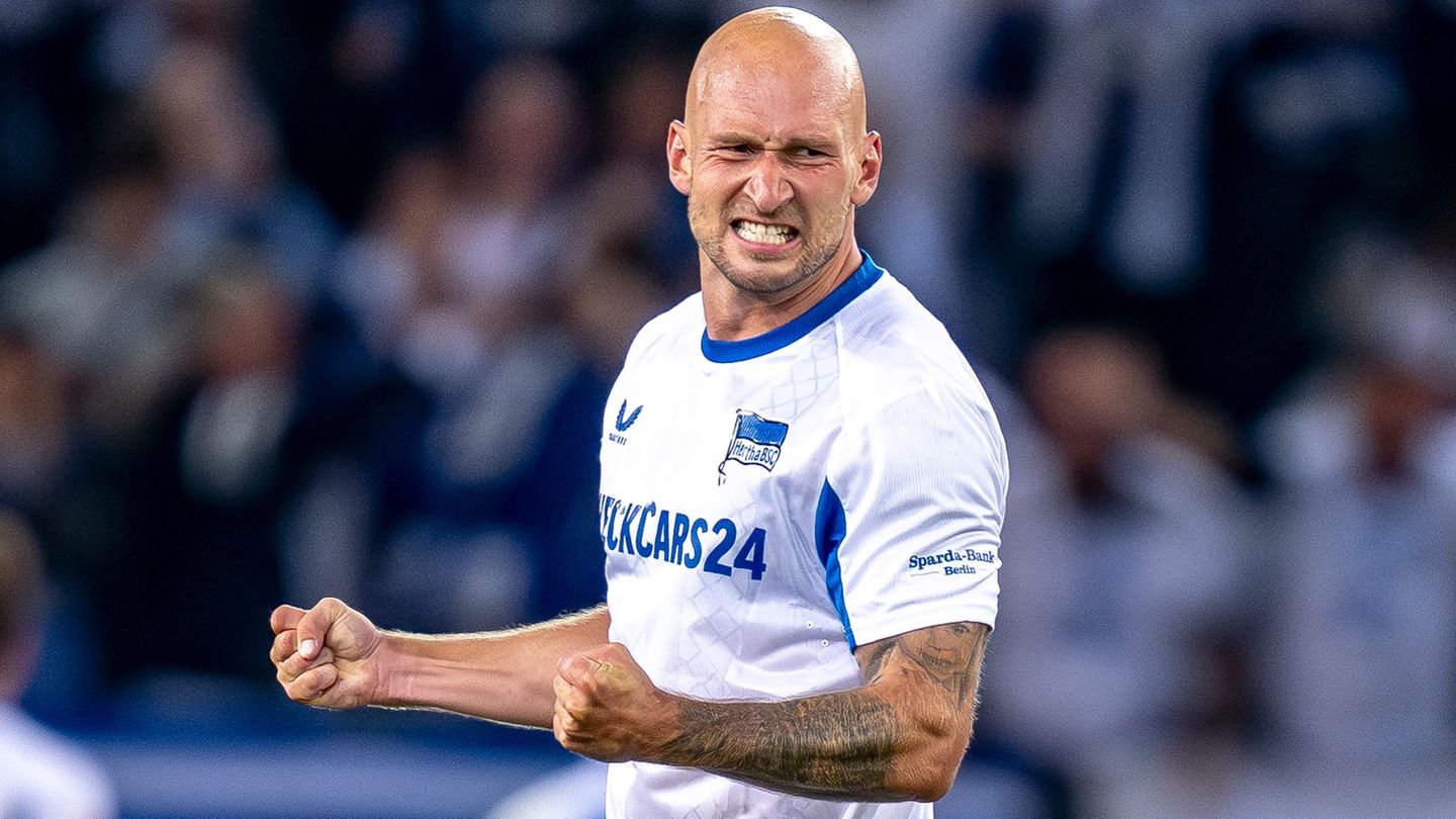 Für Abwehrchef Toni Leistner soll Hertha BSC der letzte Club seiner aktiven Fußball-Karriere sein. (Archivbild) Foto: David Inde