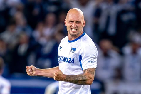 Für Abwehrchef Toni Leistner soll Hertha BSC der letzte Club seiner aktiven Fußball-Karriere sein. (Archivbild) Foto: David Inde