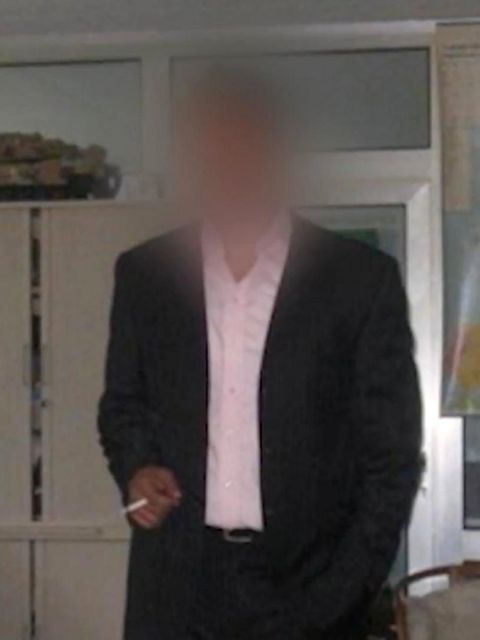 Der Verstorbene und das Gebäude des Hotels