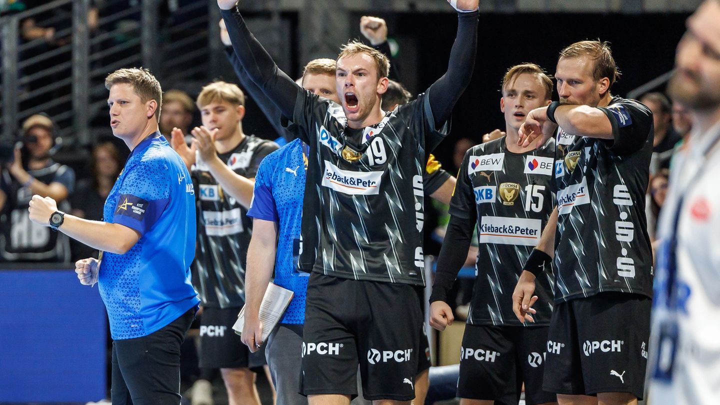 Welthandballer Mathias Gidsel und seine Füchse haben gerade in der Königsklasse viel Grund zum Jubeln. (Archivbild) Foto: Andrea