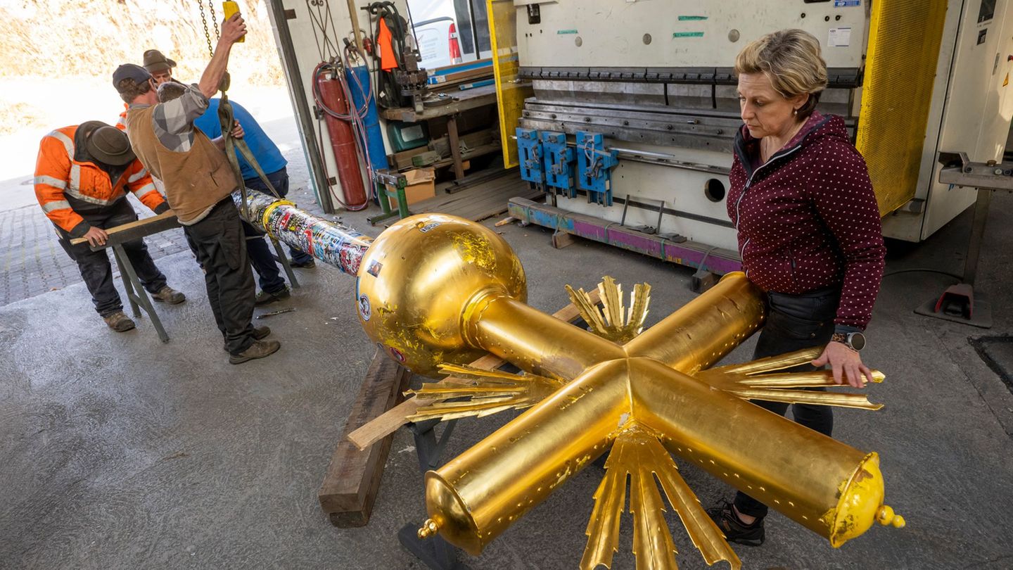 Gipfelkreuz na Zugspitze bo kmalu spet zasijalo v novi podobi