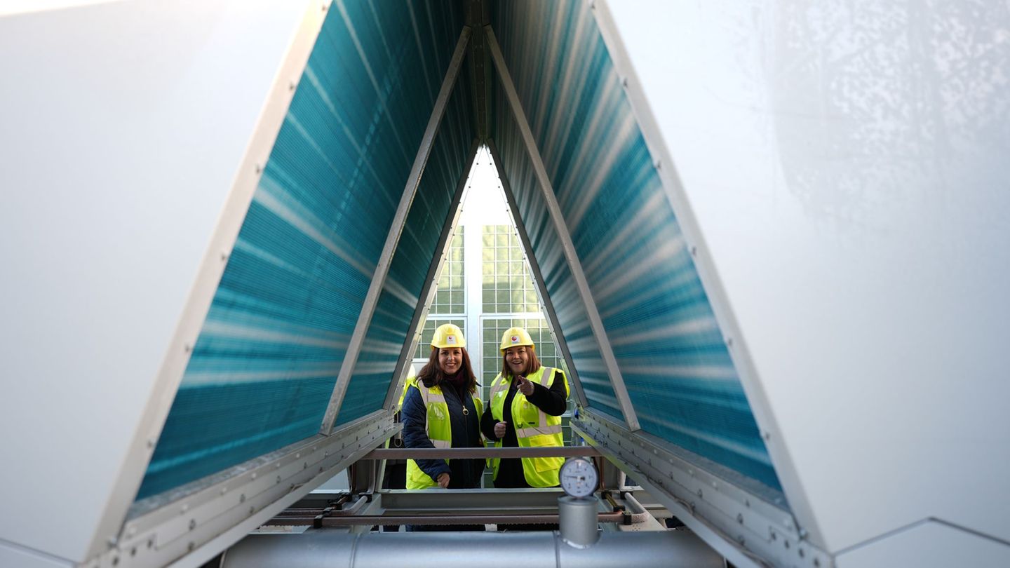 Die JVA Billwerder wird künftig mit Hilfe von Wärmepumpen beheizt. Foto: Marcus Brandt/dpa