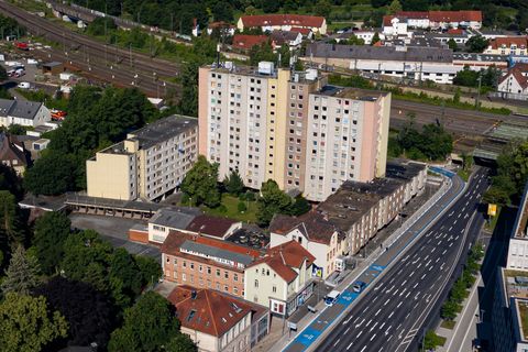Das Gebäude an der Groner Landstraße liegt nahe des Göttinger Bahnhofes. (Archivbild) Foto: Swen Pförtner/dpa