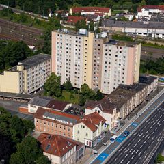Das Gebäude an der Groner Landstraße liegt nahe des Göttinger Bahnhofes. (Archivbild) Foto: Swen Pförtner/dpa