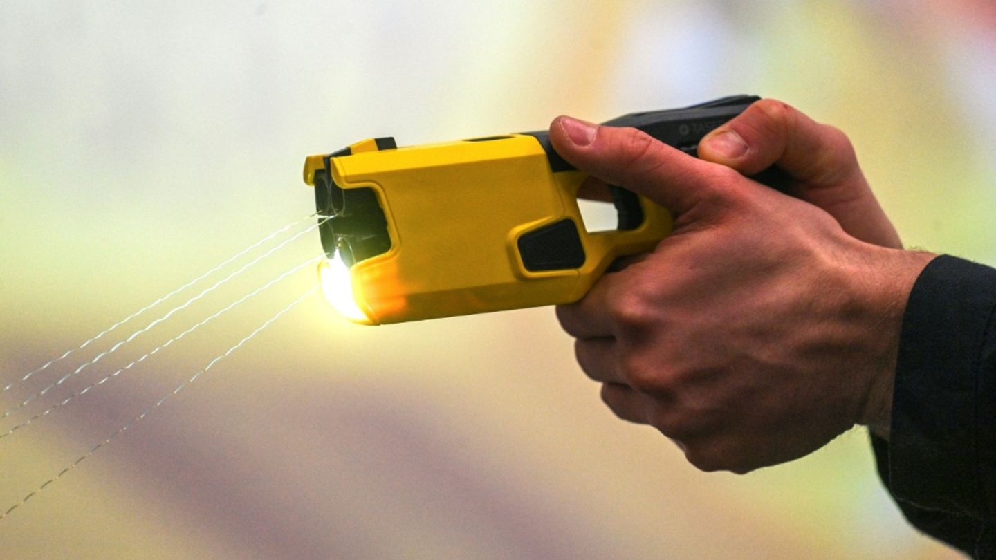 Tasereinsatz bei Präsentationstermin