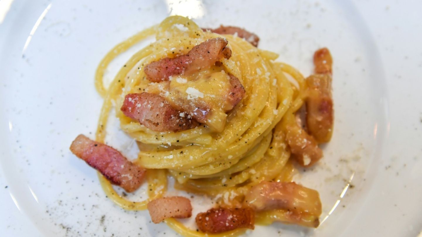 Spaghetti Carbonara ohne Sahne