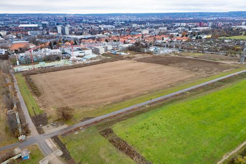 Der Südpark soll das zentrale Ausstellungsgelände der Bundesgartenschau 2033 werden. Foto: Robert Michael/dpa