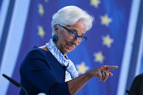 Europa hat es nach Ansicht von EZB-Präsidentin Lagarde selbst in der Hand, sein Wachstum in einer Welt im Umbruch zu sichern. (A