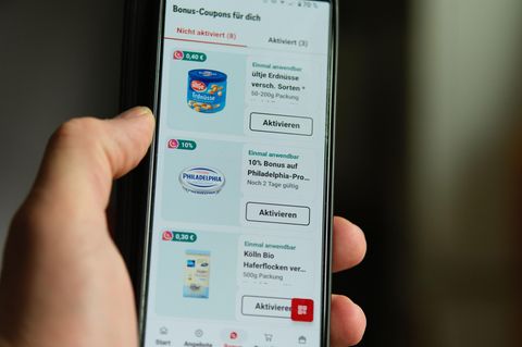 Die Rewe-App verspricht 40 Cent Rabatt auf Erdnüsse – aber was kosten die denn überhaupt?