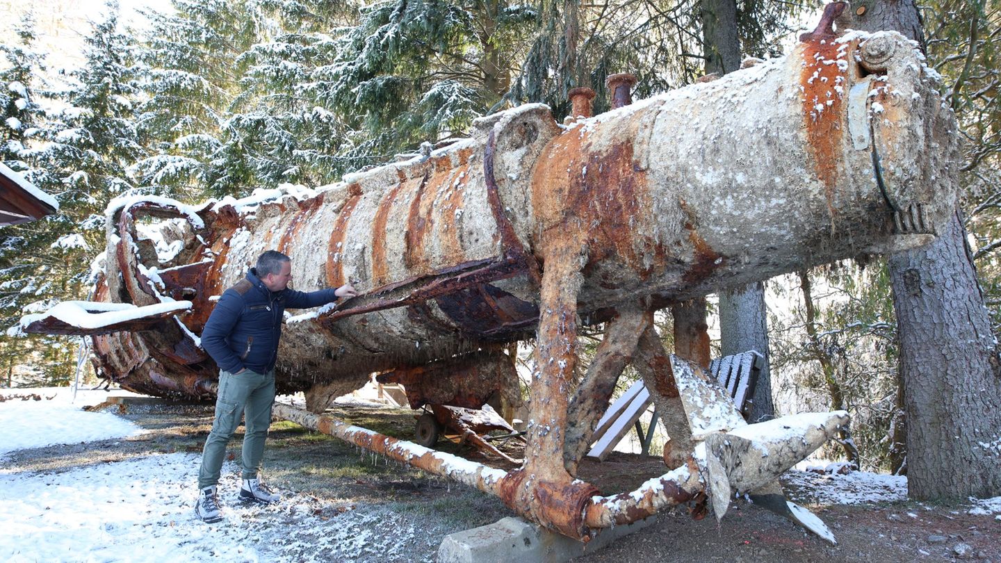 Das U-Boot wurde 1911 für die Kaiserliche Marine in Kiel gebaut. Foto: Matthias Bein/dpa