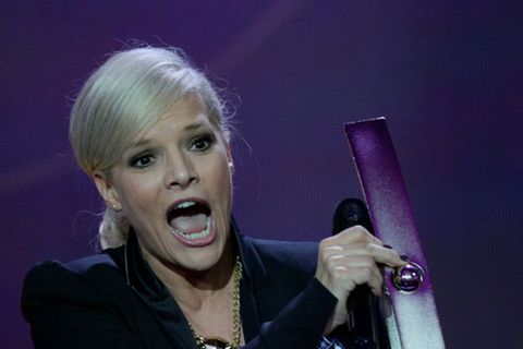 Ina Müller bei einer Preisverleihung 2014