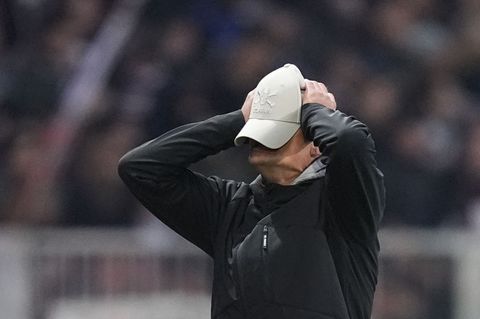 St.-Pauli-Trainer Alexander Blessin. Foto: Marcus Brandt/dpa