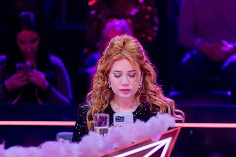 Palina Rojinski berichtet auf Instagram über blaue Flecken, die ihr Partner ihr zugefügt habe. (Archivbild) Foto: Rolf Vennenber