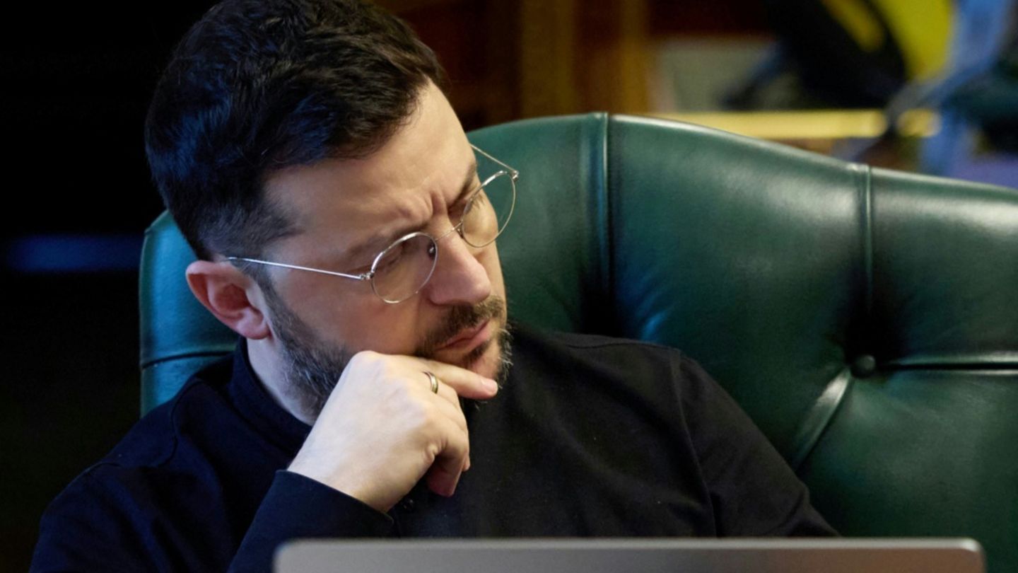 Der ukrainische Präsident Wolodymyr Selenskyj