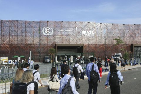 Weltklimakonferenzen sind dafür bekannt, häufig in die Verlängerung zu gehen. Foto: -/kyodo/dpa