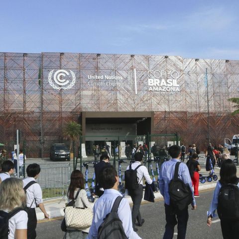 Das Gelände der COP30 in Belém, Brasilien