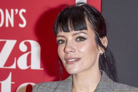 Lily Allen auf dem roten Teppich in New York.