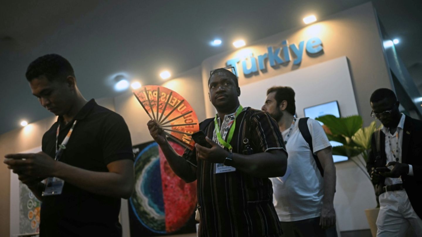 Der türkische Pavillon bei der COP30